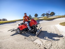 Бункерные грабли Sand Star Electric