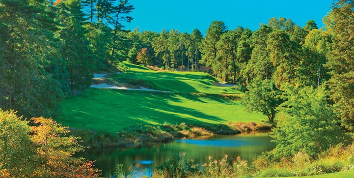 The famously tough par three fifth at Pine Valley (photo by Larry Lambrecht).jpg